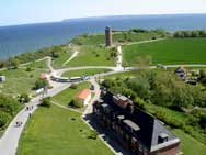 Blick vom Leuchtturm auf die Tromper Wiek